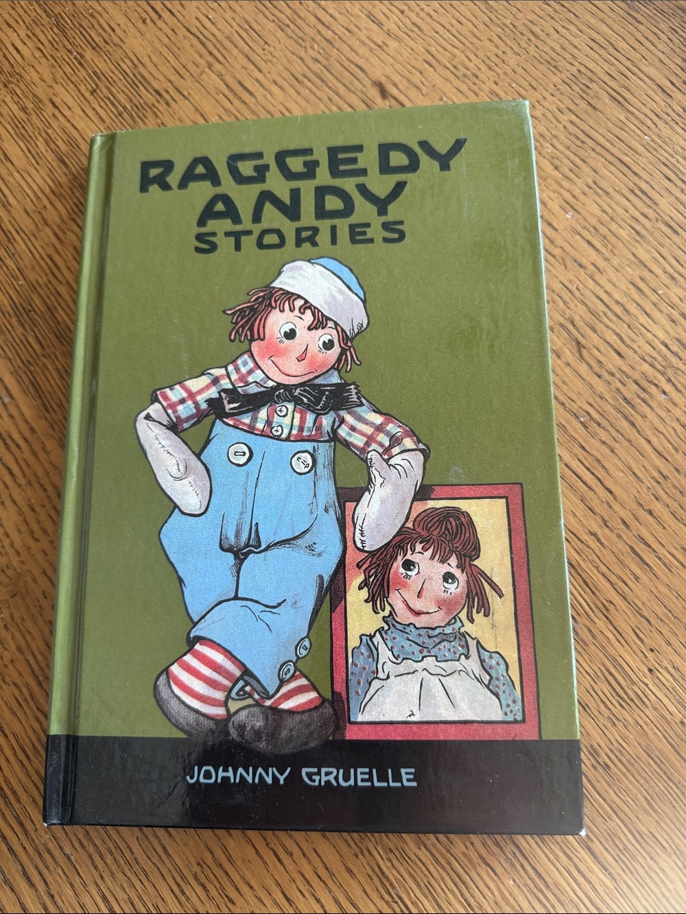 Autographed Raggedy Andy Stories Hardcover Book - Classic Kids Toy Character